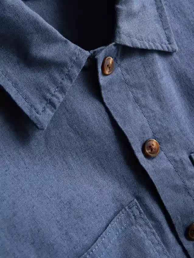 1,5–12 Jahre | The Edit Overshirt aus Leinenmischung