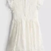 1,5–12 Jahre | The Edit Smock-Kleid mit Spitze