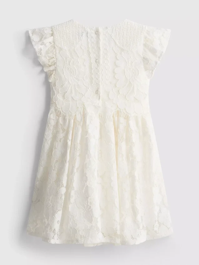 1,5–12 Jahre | The Edit Smock-Kleid mit Spitze