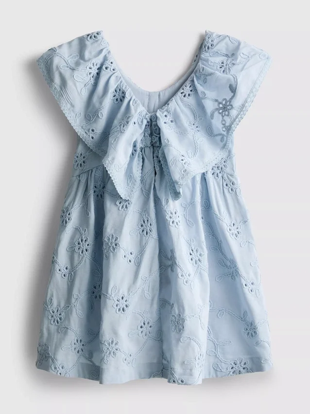 1,5–12 Jahre | «The Edit» – Smockkleid mit Blumenstickerei