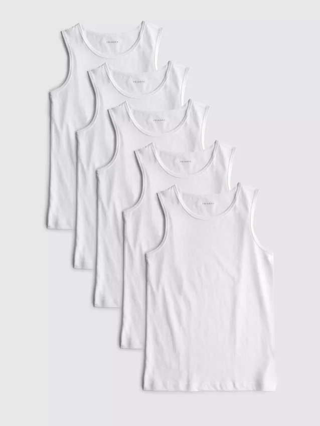 1,5–15 Jahre | 5er-Pack Basic-Tops