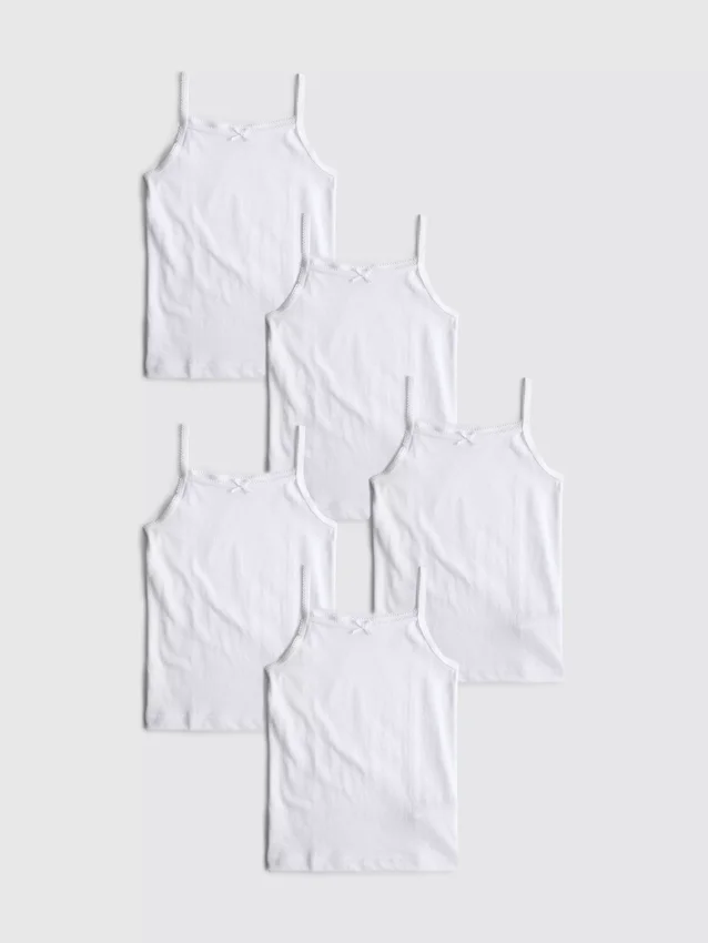 1,5–15 Jahre | 5er-Pack Cami-Tops