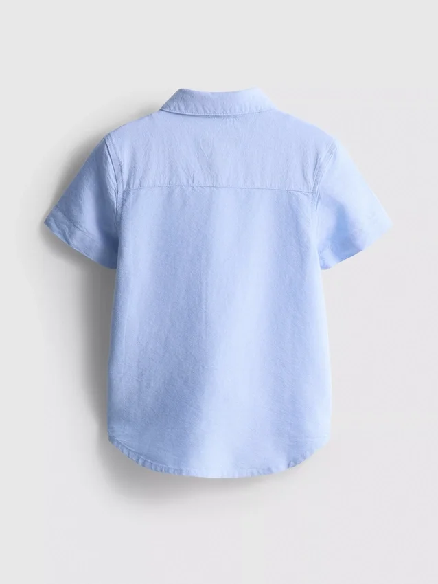 1,5–7 Jahre | Kurzarm-Oxford-Hemd