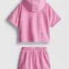 1,5–7 Jahre | Set aus Frottee-Hoodie und Shorts