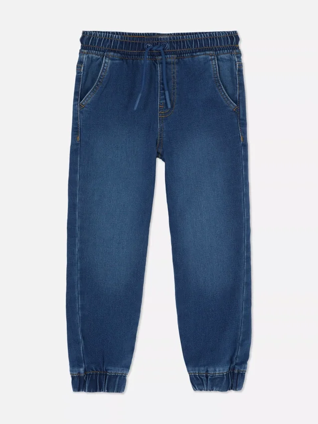 1,5–7 Jahre | Sweatpant-Jeans mit Umschlag
