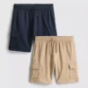 1,5–8 Jahre | 2er-Pack Cargo-Shorts