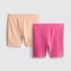 1,5–8 Jahre | 2er-Pack gerippte Veloshorts