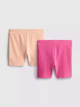 1,5–8 Jahre | 2er-Pack gerippte Veloshorts