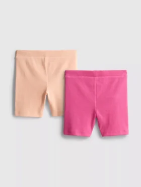 1,5–8 Jahre | 2er-Pack gerippte Veloshorts