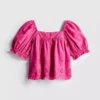 1,5–8 Jahre | Bluse mit Blumenstickerei