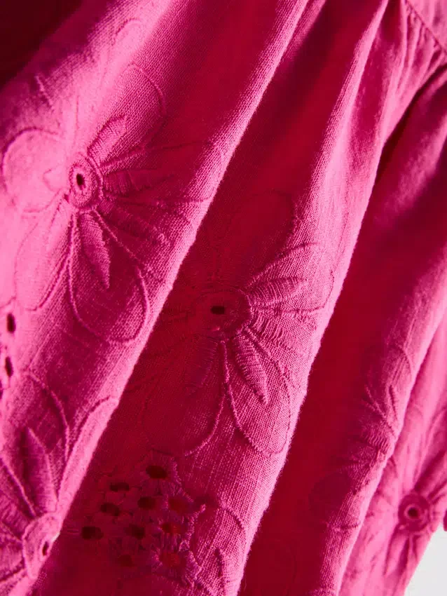 1,5–8 Jahre | Bluse mit Blumenstickerei