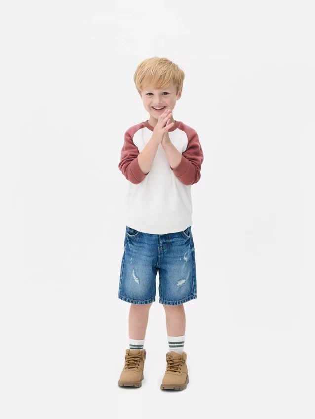 1,5–8 Jahre | Color-Block-Sweatshirt