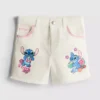 1,5–8 Jahre | Disney's Stitch – Denim-Shorts mit Kontrastnähten