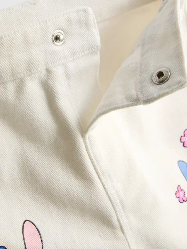 1,5–8 Jahre | Disney's Stitch – Denim-Shorts mit Kontrastnähten