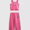 1,5–8 Jahre | Disney-Set aus Oberteil und Hose mit Stitch-Ric-Rac-Muster