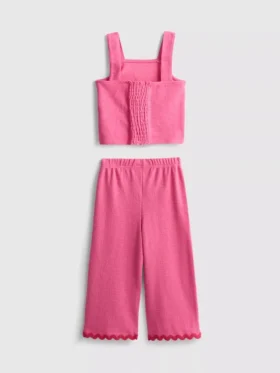 1,5–8 Jahre | Disney-Set aus Oberteil und Hose mit Stitch-Ric-Rac-Muster