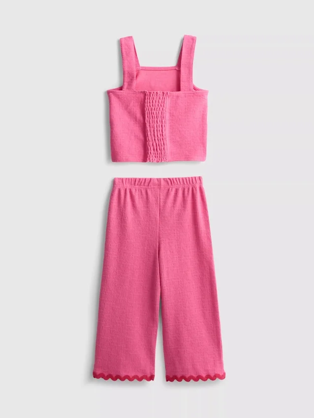 1,5–8 Jahre | Disney-Set aus Oberteil und Hose mit Stitch-Ric-Rac-Muster