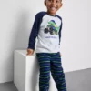1,5–8 Jahre | Fleece-Schlafanzug mit Dinosaurier-Motiv
