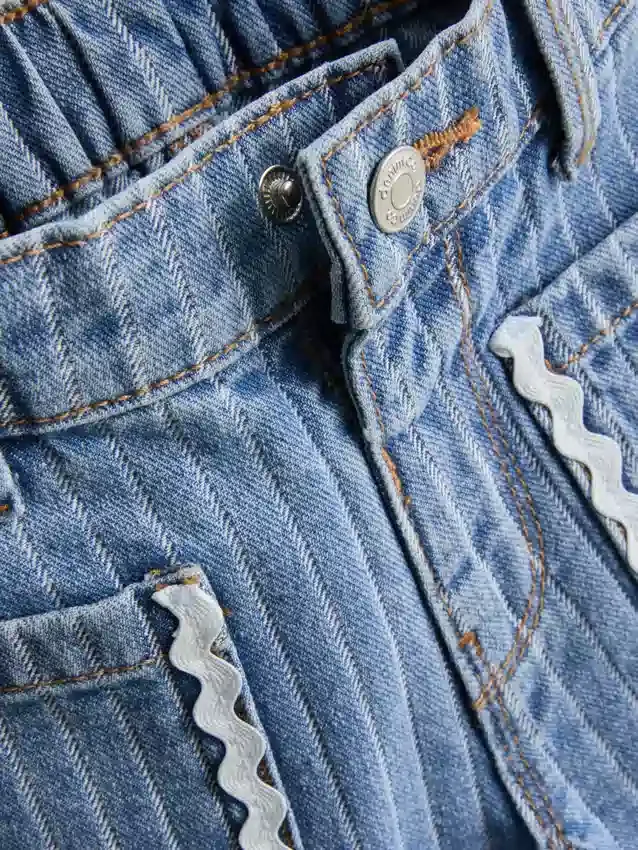 1,5–8 Jahre | Gestreifte Ric-Rac-Jeans