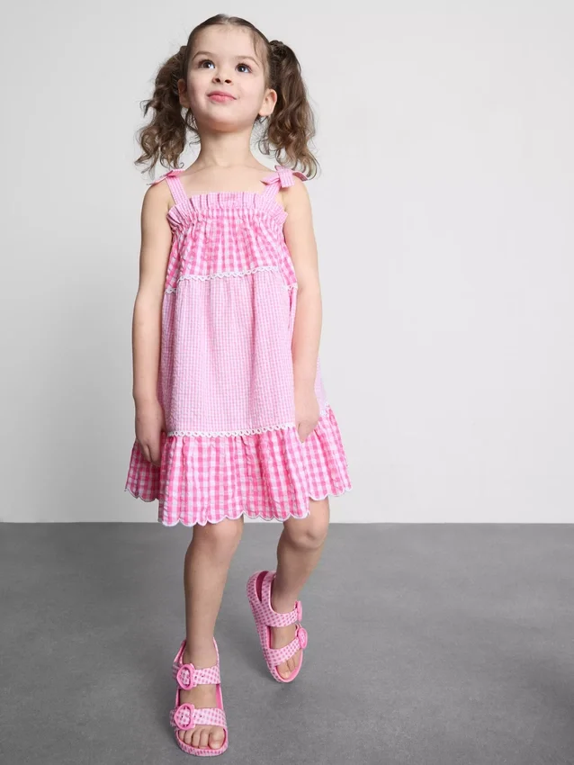 1,5–8 Jahre | Gingham-Kleid