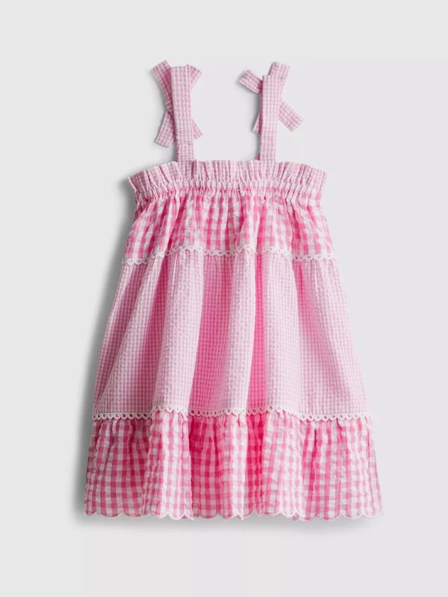 1,5–8 Jahre | Gingham-Kleid