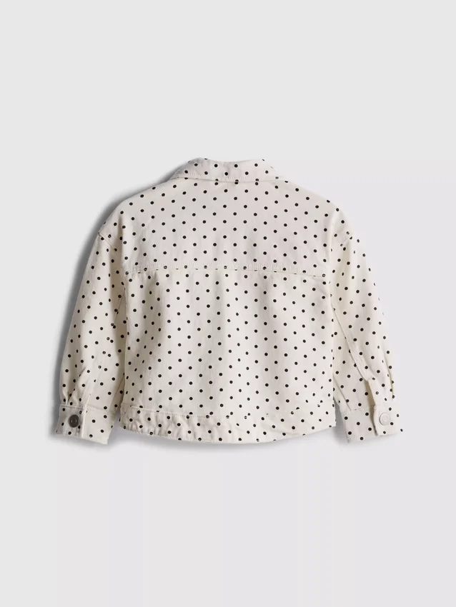 1,5–8 Jahre | Jeansjacke mit Polka-Dots