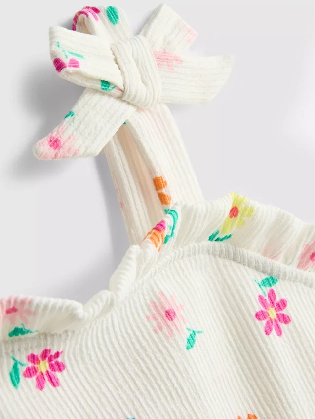 1,5–8 Jahre | Kleid mit Knitteroptik