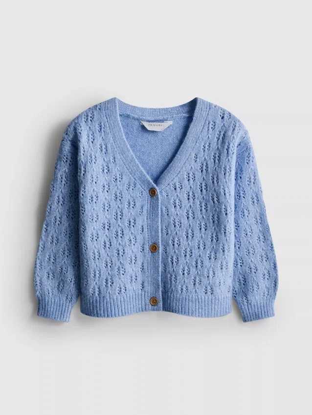 1,5–8 Jahre | locker gestrickte Strickjacke