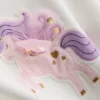 1,5–8 Jahre | Set aus Hemd mit Einhorn-Motiv und Tutu-Rock