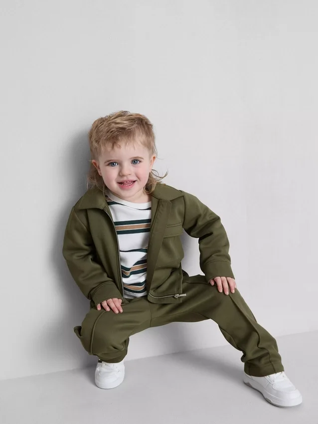 1,5–8 Jahre | Set aus Jacke mit Reissverschluss und Jogginghose
