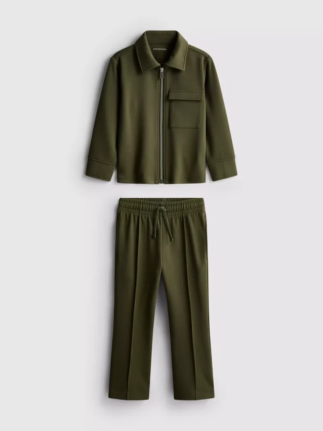 1,5–8 Jahre | Set aus Jacke mit Reissverschluss und Jogginghose