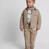 1,5–8 Jahre | Set aus Jacquard-Jacke mit Reissverschluss und Jogginghose
