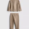 1,5–8 Jahre | Set aus Jacquard-Jacke mit Reissverschluss und Jogginghose
