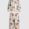 1,5–8 Jahre | Set aus Sweatshirt und Jogginghose mit Dinosaurier-Motiv