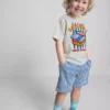 1,5–8 Jahre | Set aus T-Shirt und Shorts mit Sardinen-Motiv