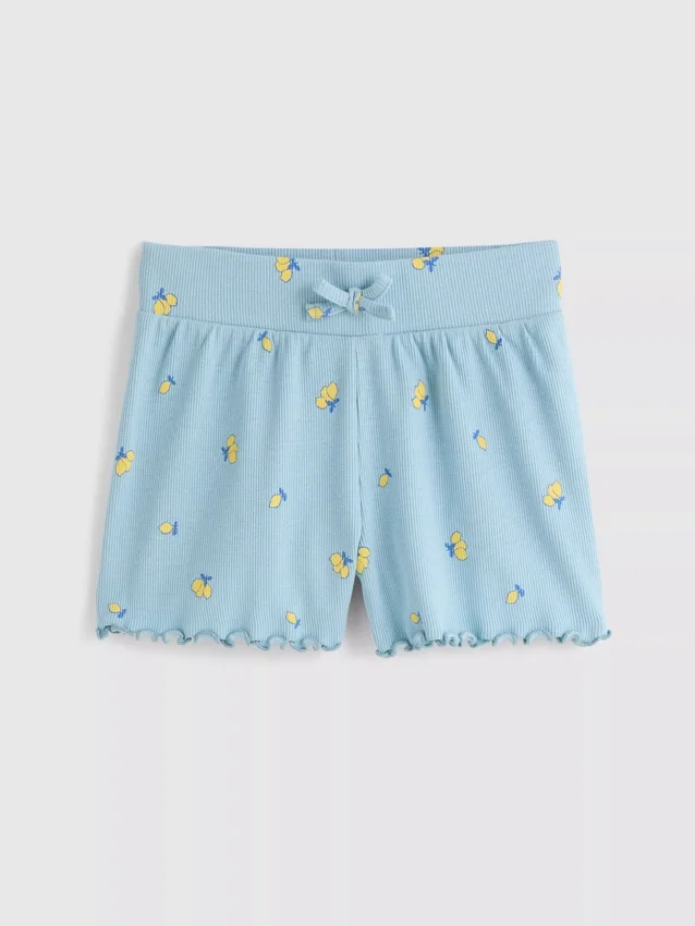 1,5–8 Jahre | Shorts mit geripptem Lettuce-Saum