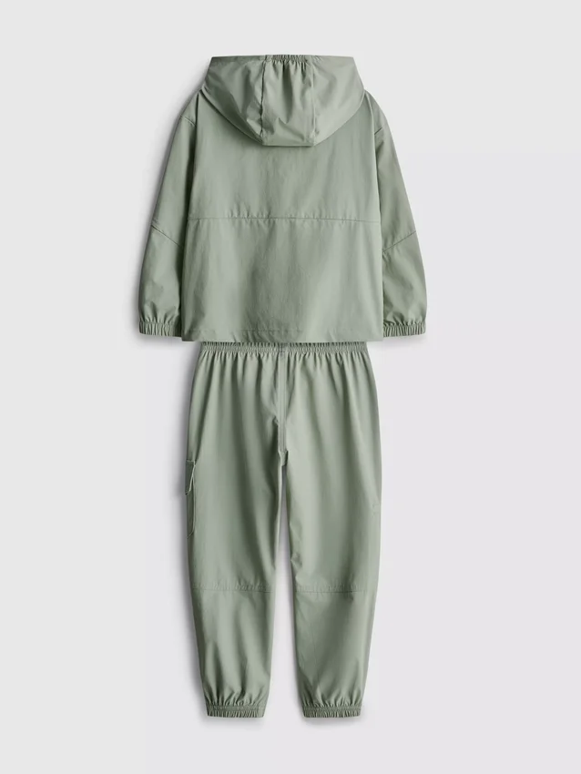 1,5–8 Jahre | Sportset aus Kapuzenpulli mit Reissverschluss und Cargo-Jogginghose