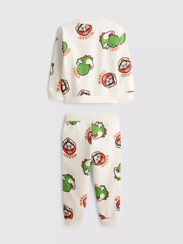 1,5–8 Jahre | Super-Mario-World-Set aus Sweatshirt und Jogginghose