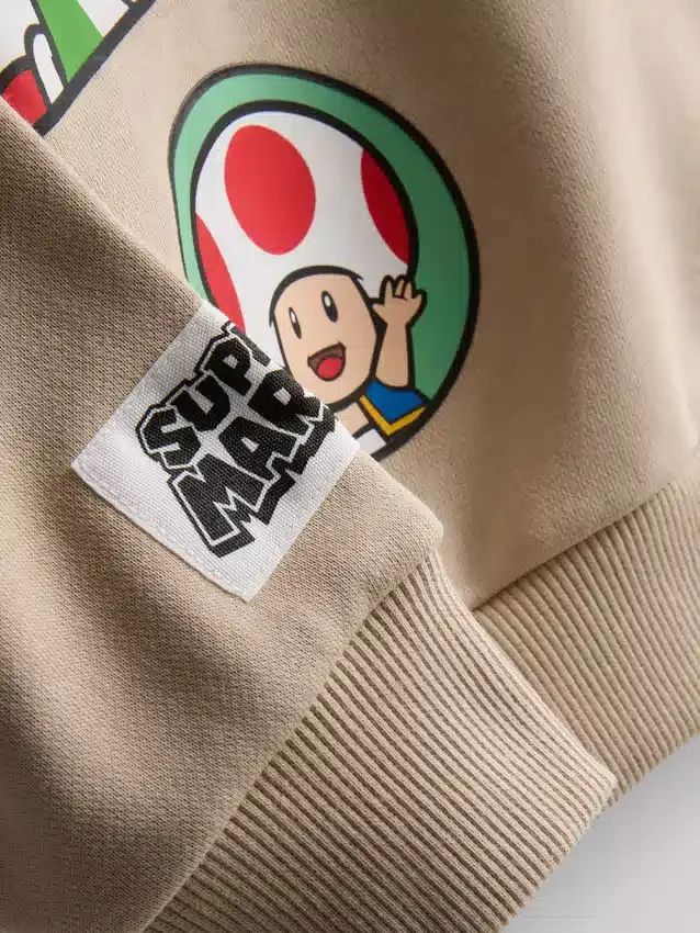 1,5–8 Jahre | Super-Mario-World-Sweatshirt