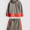 1,5–9 Jahre | Aktives Set aus Trainingsjacke und Shorts