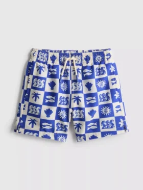 1,5–9 Jahre | Badeshorts mit Fliesenmuster