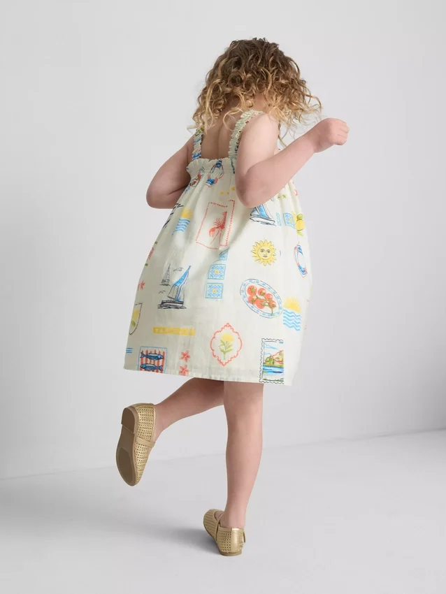 1,5–9 Jahre | bedrucktes Kleid