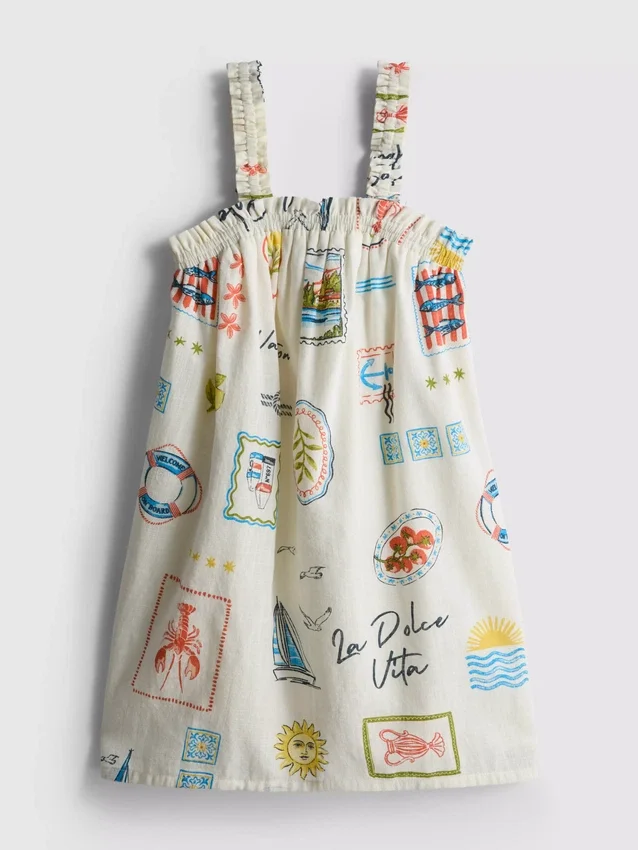 1,5–9 Jahre | bedrucktes Kleid