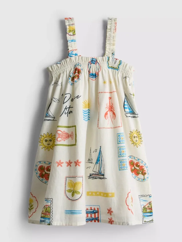 1,5–9 Jahre | bedrucktes Kleid