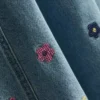 1,5–9 Jahre | besticktes Jeans-Kleid