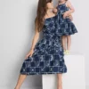 1,5–9 Jahre | Besticktes Smock-Kleid mit Spaghettiträgern