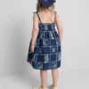 1,5–9 Jahre | Besticktes Smock-Kleid mit Spaghettiträgern