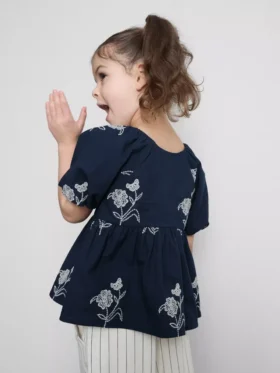 1,5–9 Jahre | Bluse mit Blumenmuster