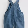 1,5–9 Jahre | Denim-Latzhose mit Schleife