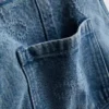 1,5–9 Jahre | Denim-Latzhose mit Schleife